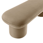 Modway - Orla Performance Velvet Banc - Taupe-9