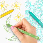 Paper Mate - Stylos InkJoy Bright de Paper Mate, stylos à gel, pointe moyenne (0,7 mm), rétractables, encre blanc vif, 3 unités-10