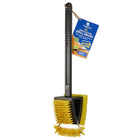 Mr. Bar-B-Q - Brosse triple action XL -Poils en nylon résistants pour une utilisation sur les grilles froides