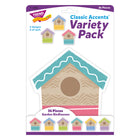 TREND enterprises - Ensemble d'accessoires classiques Nichoirs de jardin - Paquet de 36-Des utilisations infinies ! Cartes postales et invitations, flashcards et pièces de jeu, définition d'objectifs et cartographie