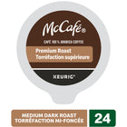 Dosettes K-Cup de café décaféiné de qualité supérieure McCafé torréfaction mi-foncé, paquet de 24-Swiss Water : La caféine est naturellement éliminée grâce au procédé unique de décaféination Swiss Water sans produits chimiques et à l’eau locale canadienne, tout en conservant le goût et l’arôme d’origine