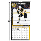 Turner Sports - 2026 Bruins De Boston Calendrier mural de l'équipe Mensuel - 30,5 cm l x 30,5 cm H - Anglais-Format : 30,5 cm L x 61,0 cm H (ouvert)