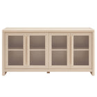 Modway - Evren 4 portes Vitrine de rangement sur le buffet - Ash-Assemblée requise