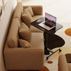 ShoppingAll - Chariot pour ordinateur portable à hauteur réglable pneumatique assis-debout - Noir-RÉGLAGE DE LA HAUTEUR PAR AIRLIFT: La Hauteur Du Bureau Peut Être Ajustée Facilement De 28” À 44.1” En Une Seule Pression Grâce Au Système Pneumatique Intégré.