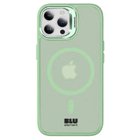 Blu Element - Coque Chromatic Kick avec MagSafe pour iPhone 16 Pro Max - Vert clair-Compatible MagSafe