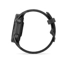 Garmin - Forerunner 570 - 42 mm, aluminium gris ardoise avec bracelet noir translucide/noir-ÉCRAN AMOLED ET CADRE EN ALUMINIUM - Il s'agit de notre écran tactile AMOLED le plus lumineux avec des commandes à boutons et un cadre en aluminium disponible dans les tailles 42 mm et 47 mm.