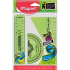 Maped - 'Twist n Flex' kit de tracage 3 pieces-Equerre de 15 cm 