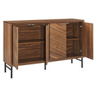 Modway - Harper Chevron Buffet - Noyer-7