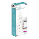 Xtricity – Barre d’alimentation WiFi 6 prises-3 prises d’alimentation