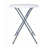TygerClaw - Table pliante surélevée portable pour événements-Plateau extra épais de 1,77 pouce pour une durabilité longue durée