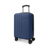 Bugatti - Bordeaux valise rigide de cabine – 21,5 po – Marine-Fabriqué en ABS/PC