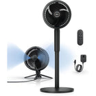 Ninja - Ventilateur Ninja avec accessoire InstaCool Mist-Branchez ce ventilateur ultra-puissant pour une puissance infinie, ou pour plus de liberté, optez pour le sans fil.