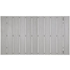 Modway - Maine 63 po Terrasse extérieure Table à manger, Blanc gris clair-Cadre en aluminium revêtu de poudre
