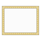 Geographics - Diplomate Cerificats Parchemin - 8.5" x 11" - Paquet de 50-Compatible avec les imprimantes à jet d'encre et laser