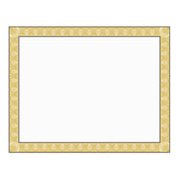 Geographics - Diplomate Cerificats Parchemin - 8.5" x 11" - Paquet de 50-Compatible avec les imprimantes à jet d'encre et laser