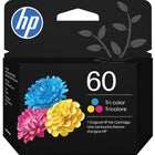 HP 60 Cartouche d’encre tricolore d’origine (CC643WN)-Couleurs: Tricolore