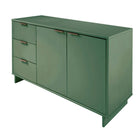 Manhattan Comfort - Buffet moderne Granville 140 cm - Vert sauge-Assemblage à domicile requis Tout le matériel inclus
