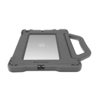 Brenthaven - Étui Edge Bounce de pour iPad 10,2 pouces (9/8/7e génération) - Gris-Conçue dans un souci de commodité, cette coque pour iPad est dotée d’une poignée qui se transforme sans effort en un support offrant une expérience visuelle confortable