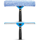 Gritt Commercial - Ensemble de nettoyage de vitres pivotant - Raclette de 14 po - Lave-vitres de 14 po - Lot de 3-Nettoie les vitres en profondeur tout en douceur