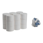 Angel Soft 2-Ply Gaufré Blanc Papier de Bain sans mandrin - Paquet de 18-Les rouleaux haute capacité réduisent les appels de service et le risque de rupture