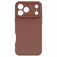 Avana - Velvet MagSafe Case pour iPhone 17 Pro Max - Moka-Silicone ultra doux au toucher