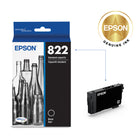 Epson - T822 Cartouche d'encre - Capacité standard - Noir-Manipulation sans souci - impressions résistantes au maculage, à la décolouration et à l’eau