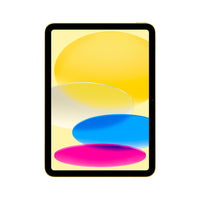 Apple - iPad 10eme generation, 10,9 po ecran Liquid Retina, Wi-Fi 6, puce A14 Bionic, 64 Go, iPadOS 16, Jaune-ecran Liquid Retina 10,9 po eclatant avec True Tone