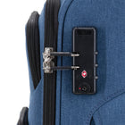 Samsonite - ZoomR 360 Carry-On à Roues - 21,5 po - bleu-Les poignées de transport supérieure et latérale rembourrées vous aident à soulever une valise pleine