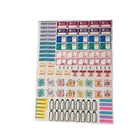 Wamaco - Collection Pineapple Planning Essential - Agenda gris non daté, autocollants et stylo-4