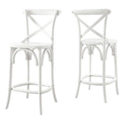 Modway - Gear Tabouret de comptoir - Blanc-7