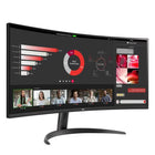 LG - Moniteur incurvé UltraWide QHD 34 po-Regardez votre moniteur plus longtemps. Le mode lecture offre des conditions de lecture optimales en réduisant la lumière bleue