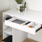 South Shore - Table pour activités artisanales Crea, blanc-Garantie limitée de 5 ans. Des questions? Contactez Meubles South Shore, disponible 7/7 : 1 800 290-0465 ou www.southshore.ca