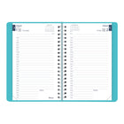 Blueline - 2024-2025 agenda académique quotidien/mensuel - 8 po x 5 po - Couleurs assorties - Anglais-Autocollants colorés pour repères visuels