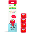 Glo Pals - Cubes lumineux sous licence - Elmo-Chaque pack comprend 4 cubes lumineux réutilisables