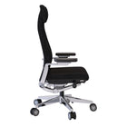 Nightingale - Fauteuil de direction à dossier haut NLC avec bras réglable 4D - Noir-Mécanisme d'inclinaison synchronisé Newton Wafer : mécanisme à profil fin en instance de brevet qui offre une durabilité et une stabilité sans faille, avec un équilibre continu et uniforme dans toutes les positions. Réglage intégré de la coulisse du siège, verrouillage de l'inclinaison à plusieurs positions, réglage pneumatique de la hauteur du siège et contrôle de la tension latérale