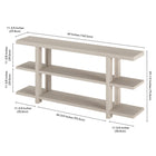 Hudson&Canal - Console Acosta de 162 cm de largeur, , blanc aulne-9