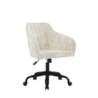 Brassex - Micah Chaise de bureau - beige-Mécanisme papillon