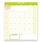Blueline - 2025-2026 Calendrier Magnétique Frigobloc - 14 po x 13-1/2 po - Français-Un mois par feuille avec un bloc ligné par jour