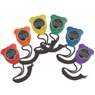 Champion Sports - Montre chronomètre CHS910SET, variés-Couleur : bleu/rouge/jaune/mauve/orange/vert