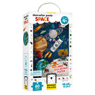 Banana Panda - Puzzle d'observation, espace-Grand puzzle éducatif de 19" x 27" avec affiche assortie pleine de faits sur le corps humain.