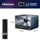 Hisense - Mini projecteur laser C1-Liberté épique de 65" à 300"