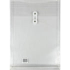 Staples - Enveloppes en poly à chargement sur le dessus - 9,25 po x 13 po - Transparent - paquet de 5-Le matériau en polypropylène durable est imperméable et résistant aux déchirures pour protéger les documents et les documents contre les dommages