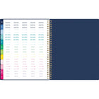 AT-A-GLANCE - Agenda scolaire hebdomadaire/mensuel petite florale Emily Ley Simplified 2025-2026 - 11 po H x 8 3/8 po l - multicoloure - bilingue-Couverture en poly durable avec design florale