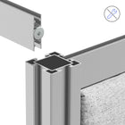 Luxor - Mur modulaire 70 x 70 - Mur Plush-S'intègre au système de cloisons de séparation pour des configurations évolutives