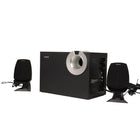Edifier - M201BT Système de haut-parleurs multimédia Bluetooth pour ordinateur avec caisson de basses - Noir-Enceintes satellites sur pied idéales pour l'écoute