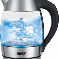Salton - bouilloire et infuseur à température contrôlée 1,8 litres -La couleur DEL change à mesure que la température augmente 