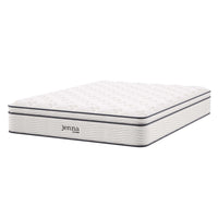 Modway - Jenna 12 po Ressorts et mousse Matelas Queen-Housse matelassée pour oreiller