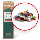 TerraCycle - Boîte Zéro Déchet pour emballages de bonbons ou de collations, moyenne-Utilisez cette boîte pour tout emballage de bonbons ou de collations