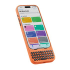 Clicks - Étui clavier pour iPhone 16 Pro - Spice-Passez à l’action en accédant aux raccourcis iOS et à la saisie vocale en appuyant sur un bouton