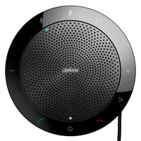Jabra - Speak 510 MS haut-parleur, noir -Le Jabra Speak 510 UC est équipé d’un microphone omnidirectionnel à 360° qui supporte l’annulation d’écho afin d’assurer des conversations claires.